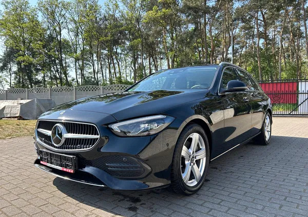 mercedes benz klasa c Mercedes-Benz Klasa C cena 149937 przebieg: 45600, rok produkcji 2022 z Rawicz